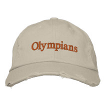 Olympians fan hat embroidered hats