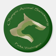Olympic Animal Sanctuary Refrigerator Magnet