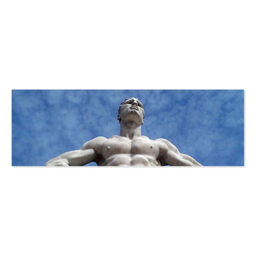 Olympic Boxer Geocache Signature / Calling Card Business Card