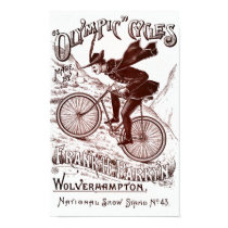 Olympic Cycles Vintage Poster posters