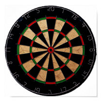 Olympic Dart Board Poster