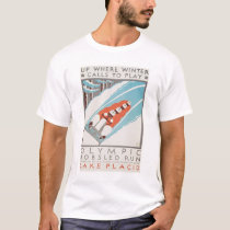 Olympic Fun Lake Placid 1936 WPA t-shirts