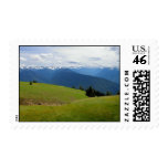 Olympic Mountains Postage Stamp