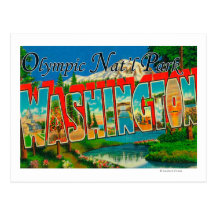 Olympic Nat'l Park, Washington Post Cards