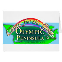 Olympic Peninsula - Come for the Gold cards