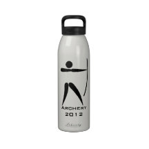 Olympic Pictogram Sports Archery Liberty Water Bottles