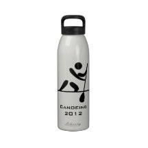 Olympic Pictogram Sports Canoeing Liberty Reusable Water Bottle