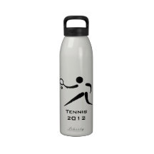 Olympic Pictogram Sports Tennis Liberty Bottle Reusable Water Bottles
