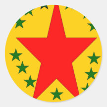 olympics round sticker