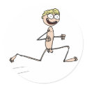 Olympics 'running' stickers by Betjecom Olympics 'running' stickers