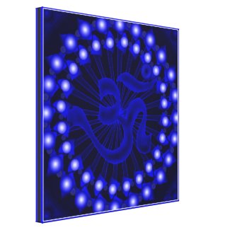 OM 2 Stretched Canvas Print