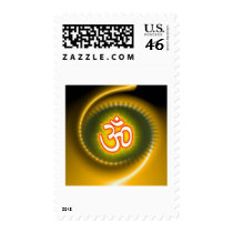 Om 7 stamp