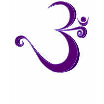 Om - alicious Fitted T-Shirt by templegreen Om - alicious Fitted T-Shirt
