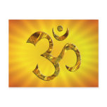 OM / AUM - GOLD POSTCARDS