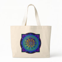 Om (AUM) Yantra mandala Tote Bag