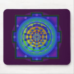 Om (AUM) Yantra mandala Mousepads