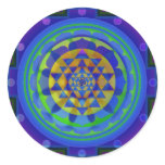 Om (AUM) Yantra mandala Stickers