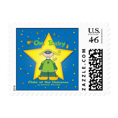 Om Baby Stamps by ombaby