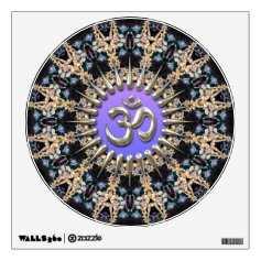 OM Bohemian Mandala Wall Sticker