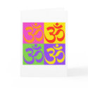 Om cards by minjean Om cards