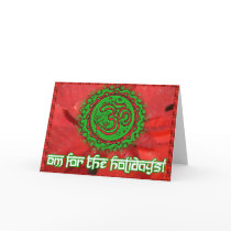 Om for the Holidays Card