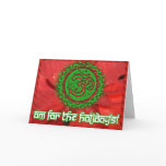 Om for the Holidays Card