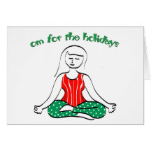 Om for the Holidays Card