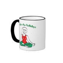Om for the Holidays mugs