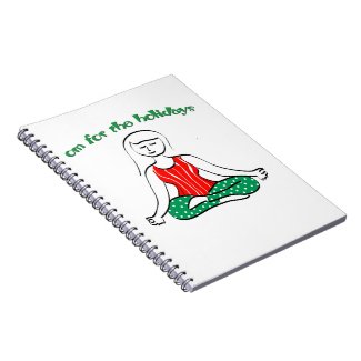 Om for the Holidays notebook