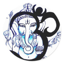 OM  -  Ganesha stickers