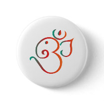 Om-ganpati-green-orange buttons