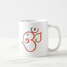 Om-ganpati-green-orange Mugs