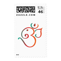 Om-ganpati-green-orange postage