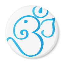 Om-ganpati-turqoise magnets by Deepsy Om-ganpati-turqoise magnets
