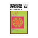 Om garden postage by bloominganahata Om garden postage