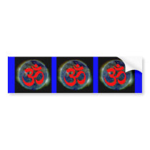 om heart bumper sticker