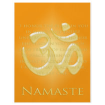 Om in Oranges & Gold - Namaste flyers