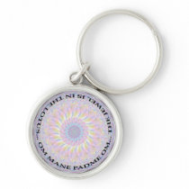 Om Jewel Keychain