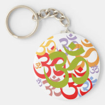 Om Key Chains