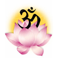 'Designer Om Symbol Yoga Tops