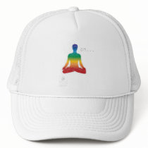 OM Lotus Chakras Cap hats by PeaceCompany OM Lotus Chakras Cap hats