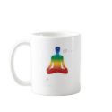 OM Lotus Chakras Mug by PeaceCompany OM Lotus Chakras Mug