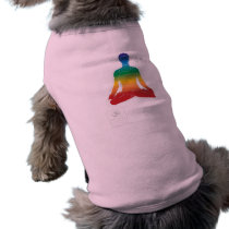 OM Lotus Chakras Pet Shirt pet clothing by PeaceCompany OM Lotus Chakras Pet Shirt pet clothing
