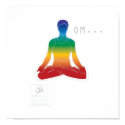 OM Lotus Chakras Poster posters by PeaceCompany OM Lotus Chakras Poster posters