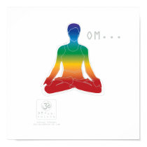 OM Lotus Chakras Poster posters
