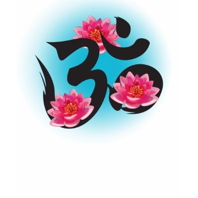 Om lotus t-shirt by EnlightenedElephant