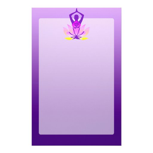 Yoga Stationery, Custom Yoga Stationary