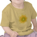 Om Mandala Baby  t-shirts