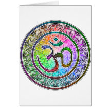 OM-mandala Card