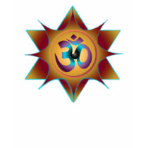 Om Mandala Earth Shades t-shirts
